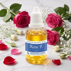 ROSE F. Gül Kokulu Sabun Esansı